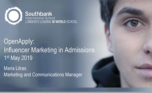 Influencer Marketing in Admissions