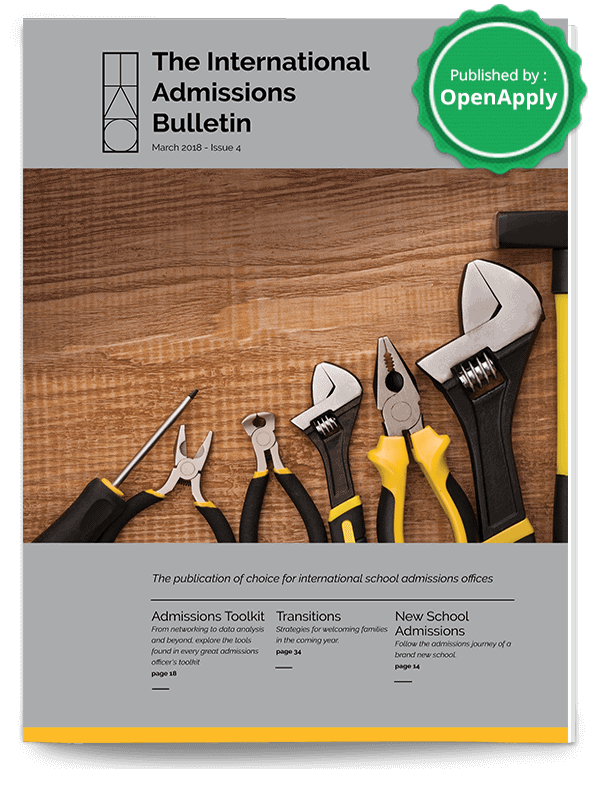 International Admissions Bulletin: Issue 4
