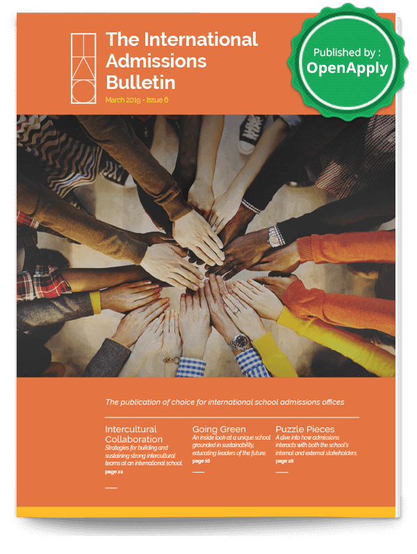 International Admissions Bulletin: Issue 6