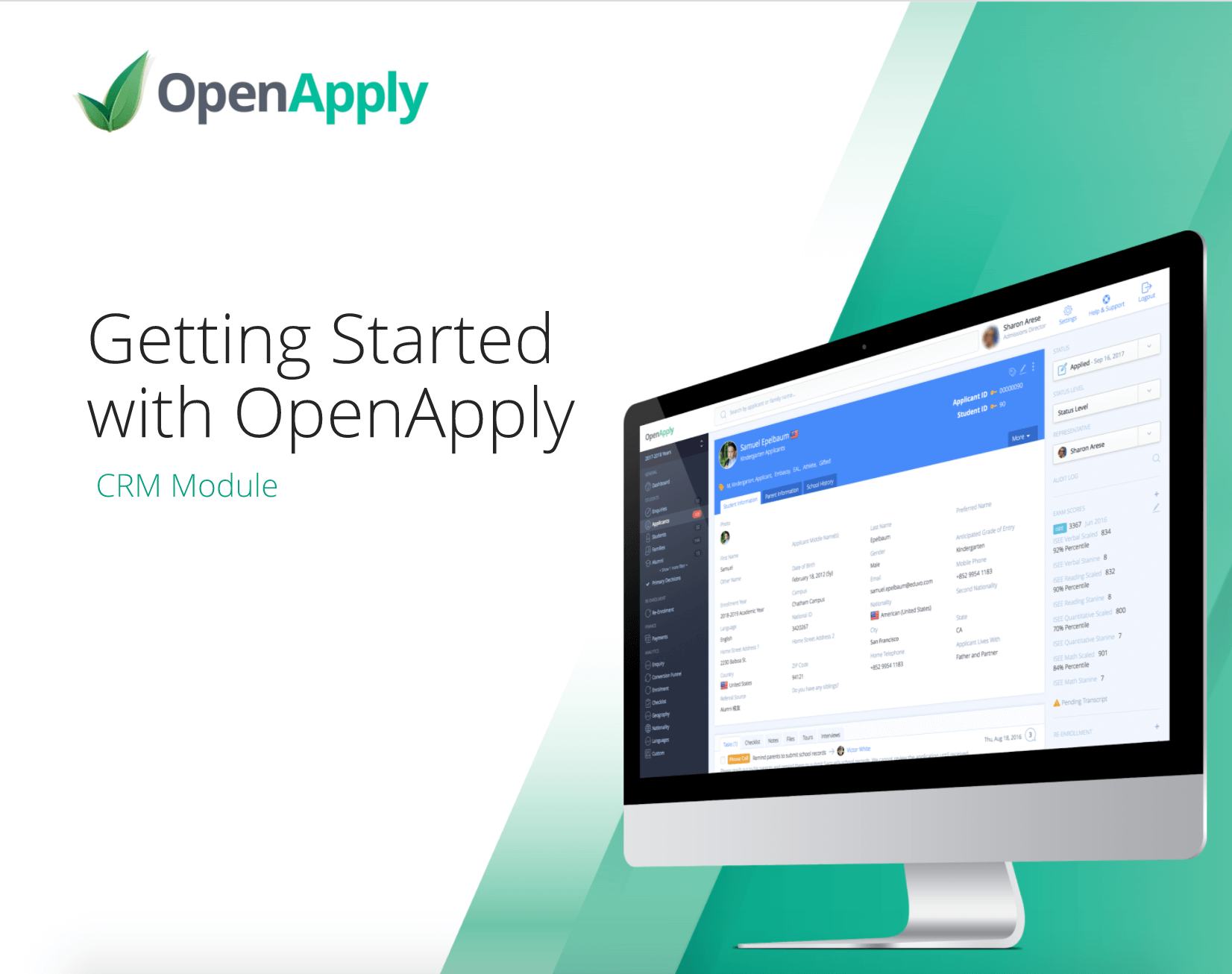 Getting Started with OpenApply CRM Module