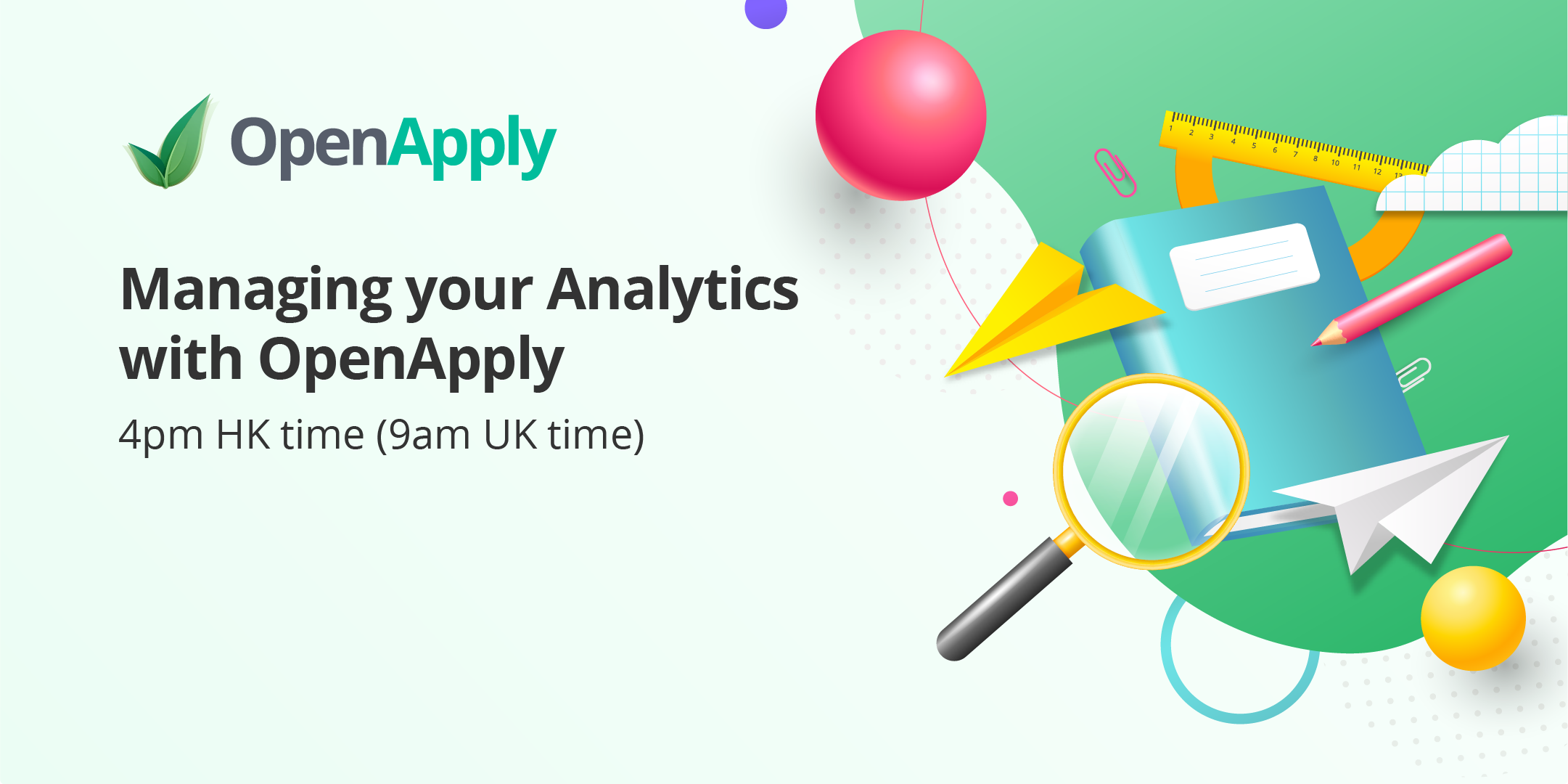 Managing your Analytics with OpenApply